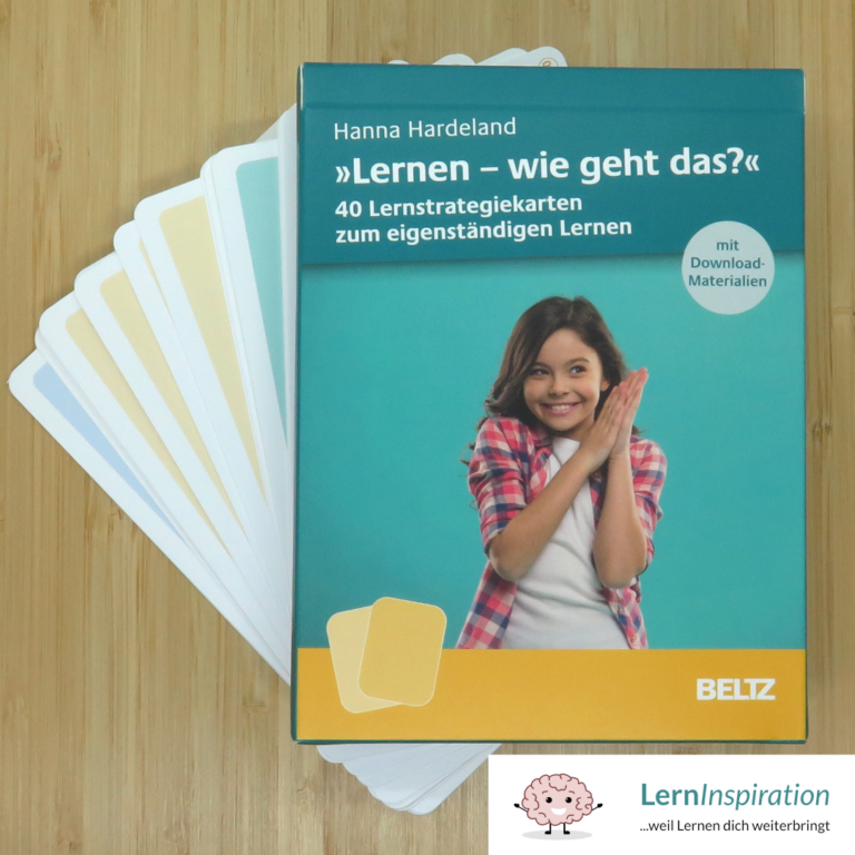 Read more about the article Rezension: „Lernen – wie geht das?“ 40 Lernstrategiekarten zum eigenständigen Lernen